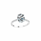 Accented Oval Solitaire Bridal Set