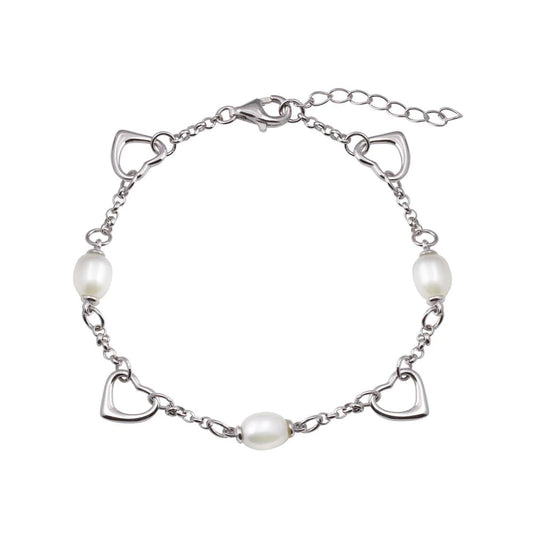 Mother of Pearl Charm Bracelet