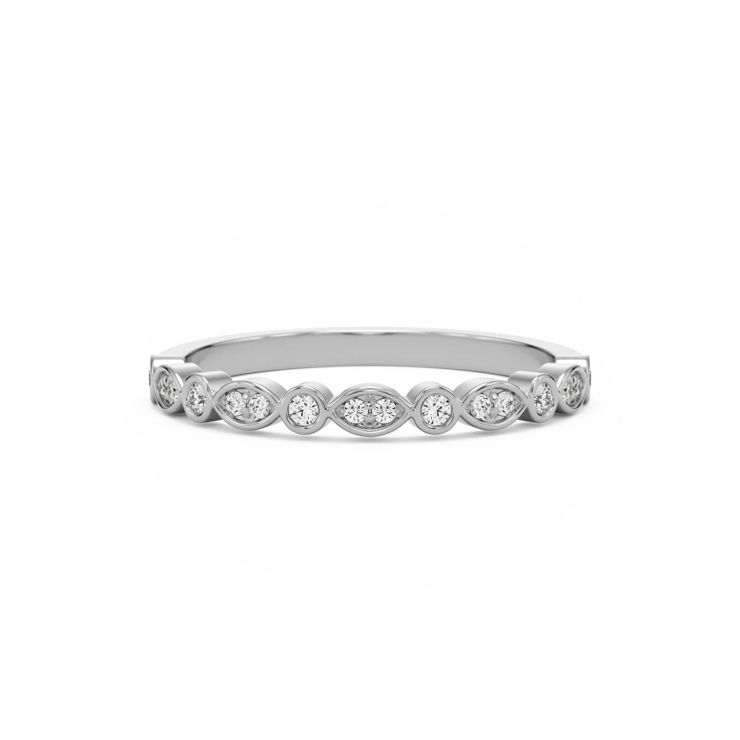 Beaded Marquise Band